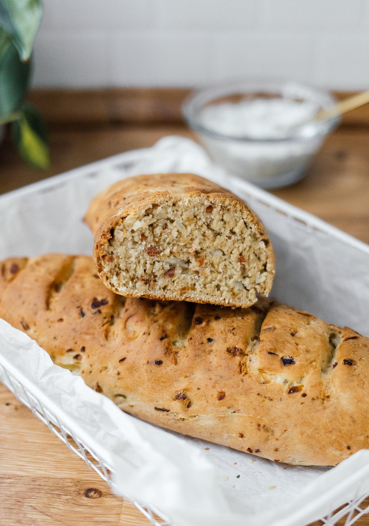 Vegan Onion Bread