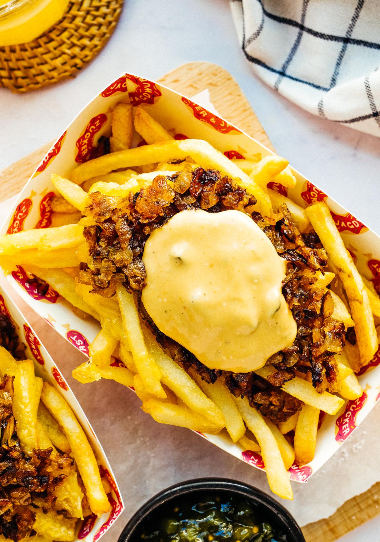 Vegane Animal Style Fries