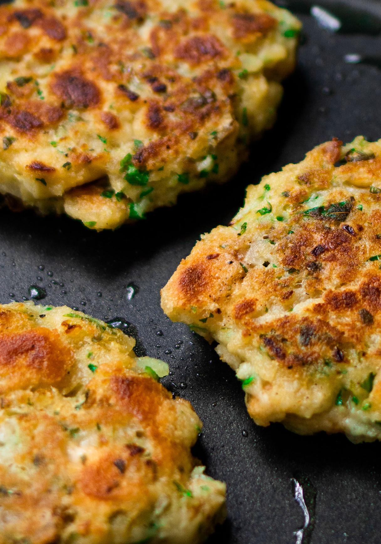 Schnelle, vegane Knödel aus der Pfanne