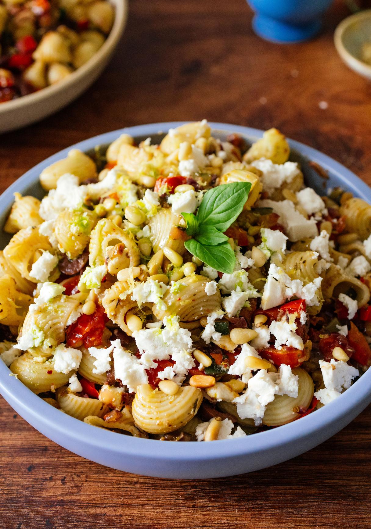 Vegan Pasta Salad à la Ratatouille