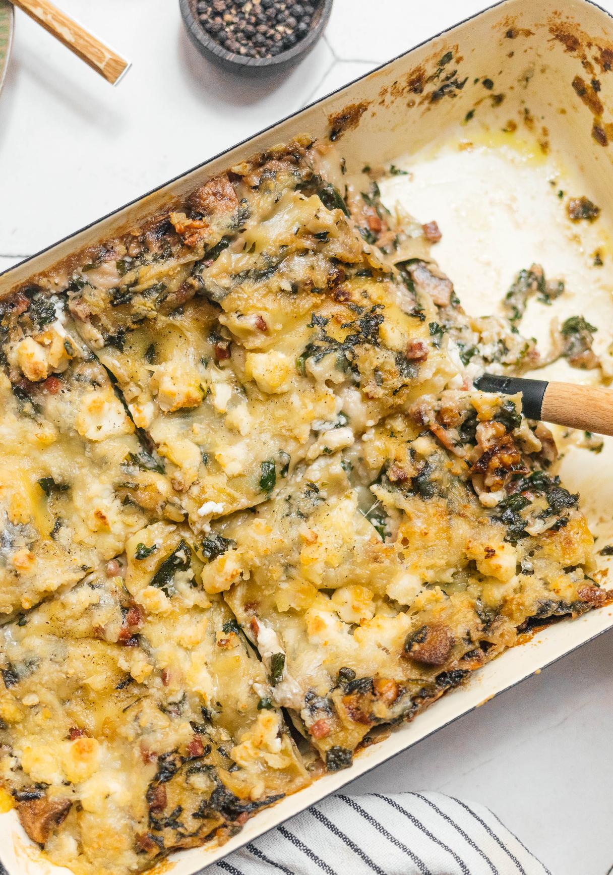 Vegan Spinach Lasagna
