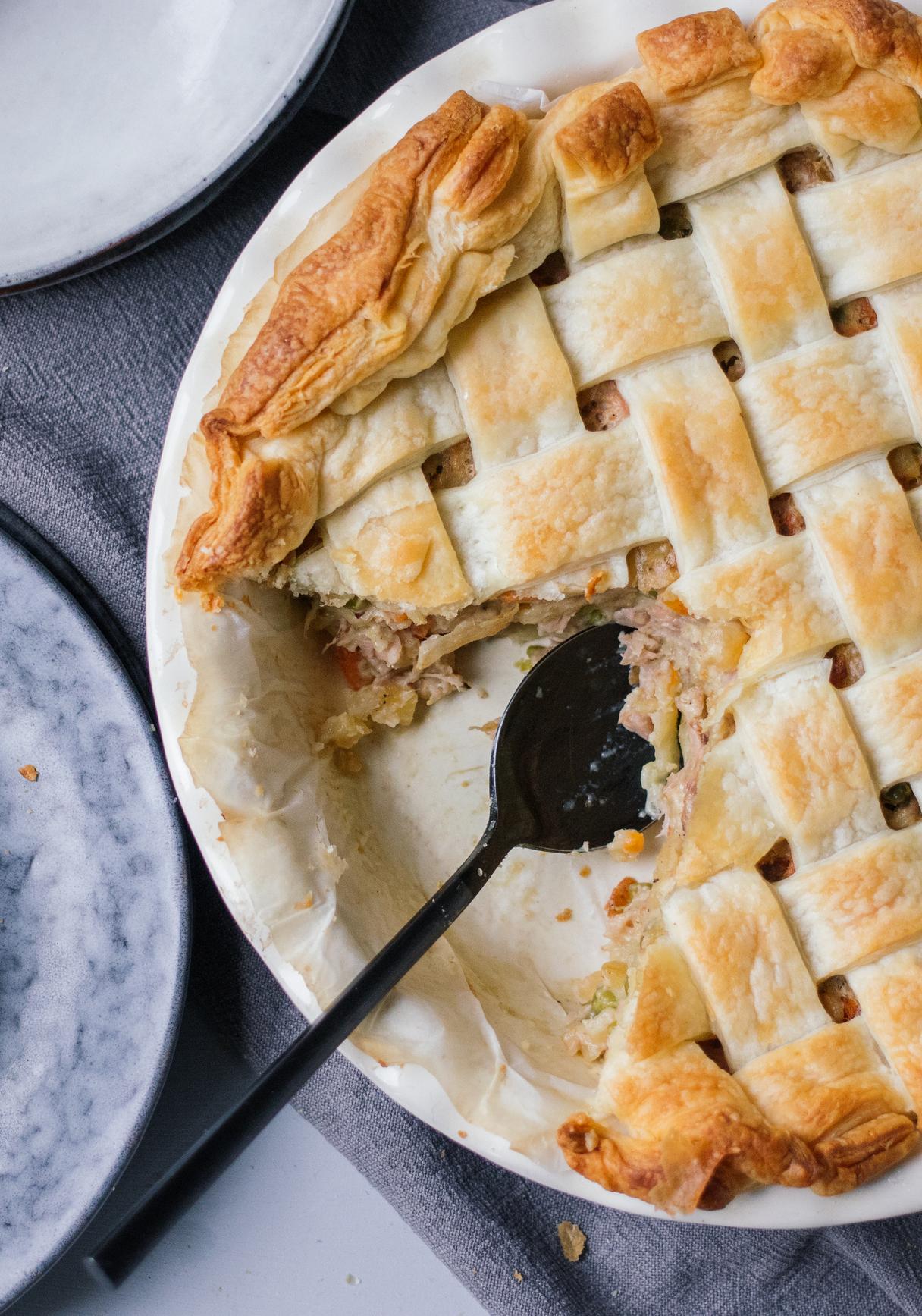 Vegan Jackfruit Pot Pie
