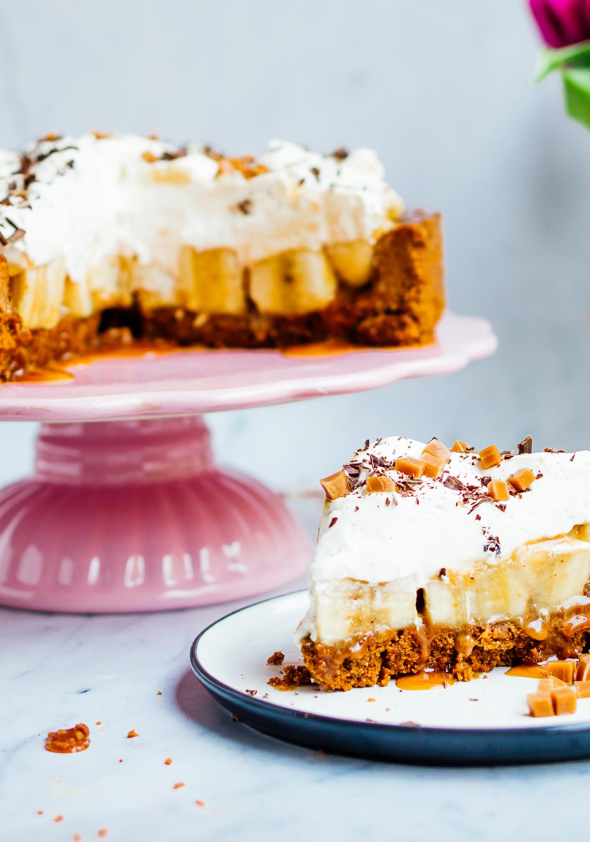 Veganer Banoffee Pie