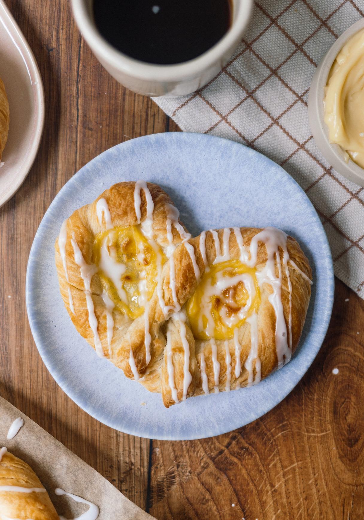 Vegane Puddingbrezeln