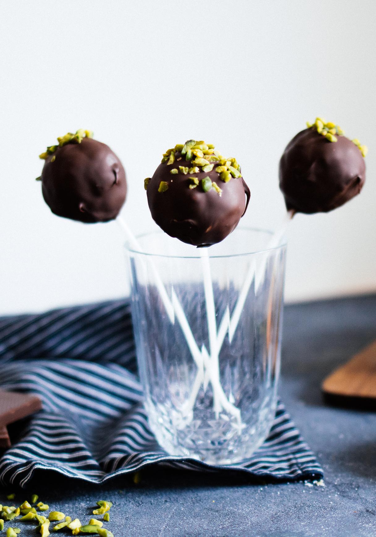 Vegane & glutenfreie Stollen Cake Pops