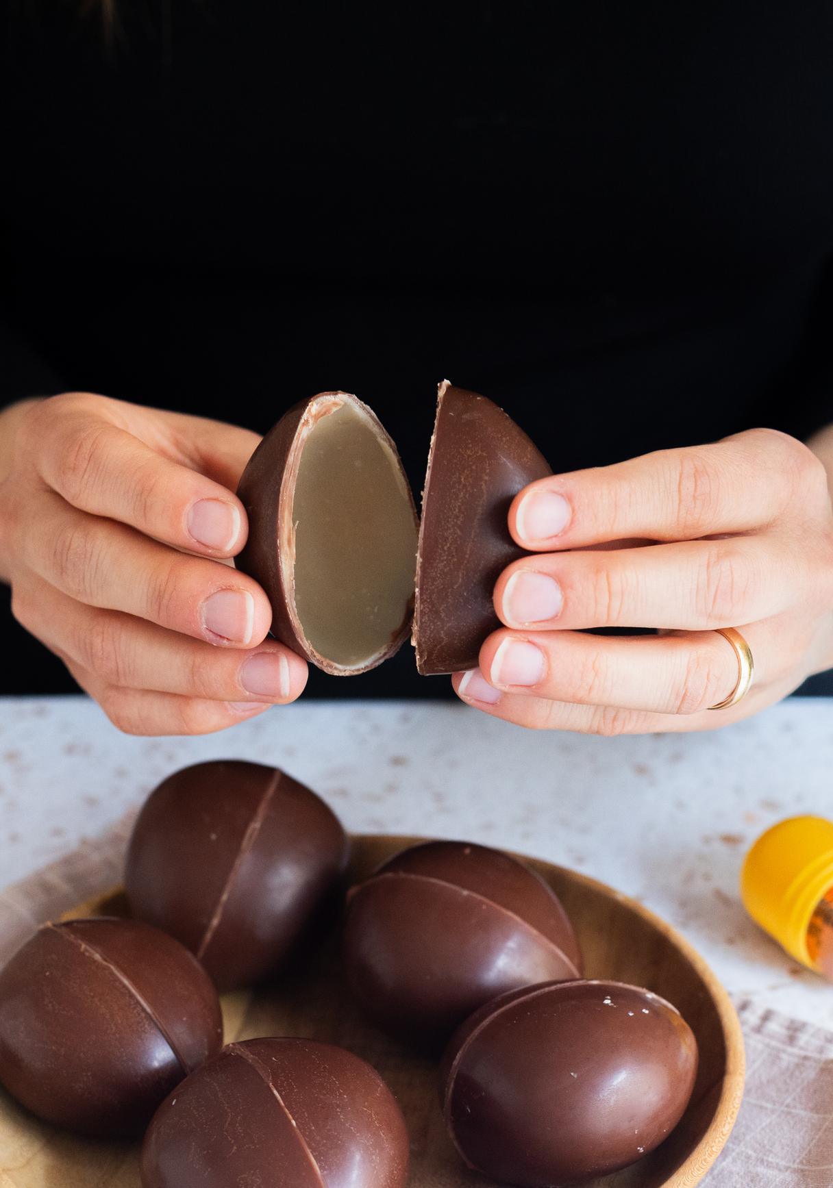 Vegan Surprise Chocolate Eggs