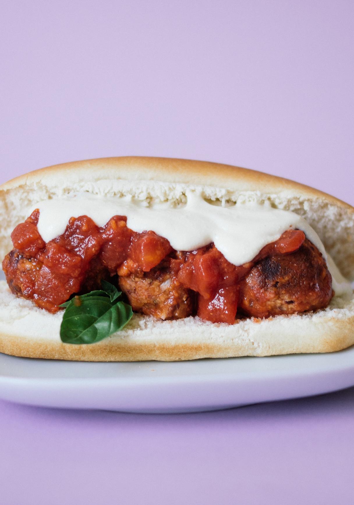 Vegan Meatball Sandwich