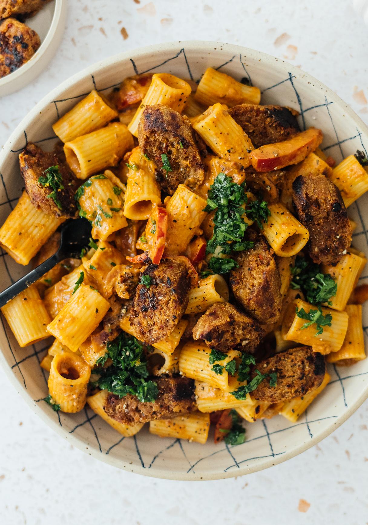 Vegan Chorizo Pasta