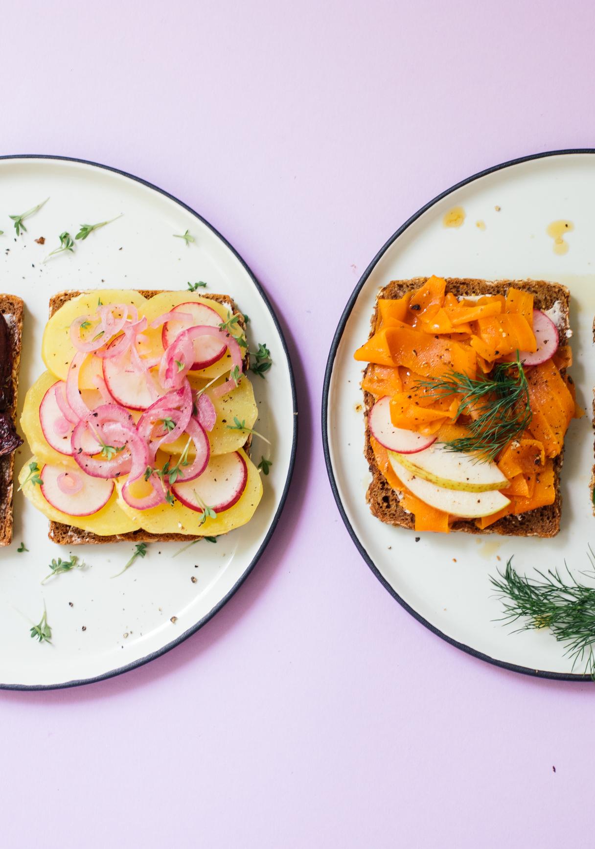 Vegan Smørrebrød