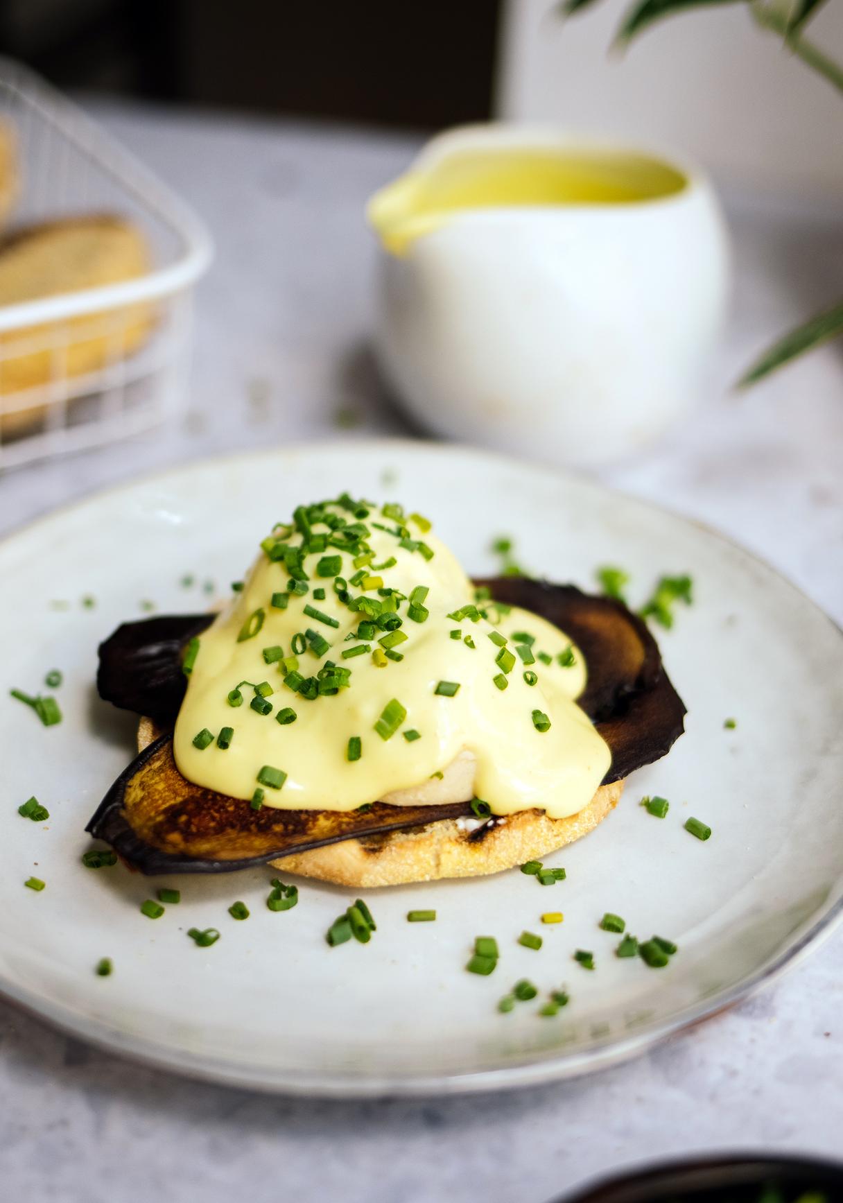 Vegane Eggs Benedict