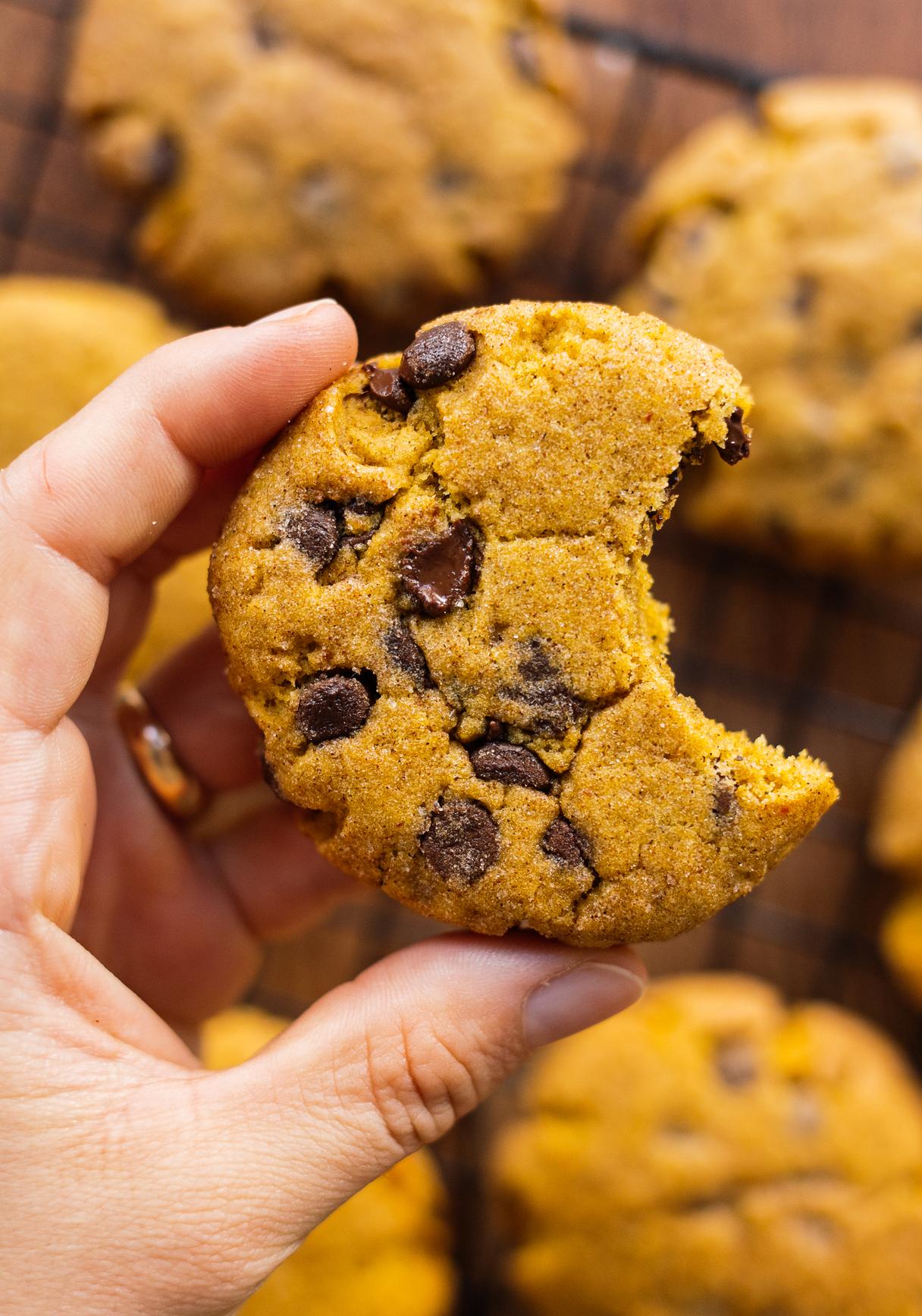 Vegane Snickerdoodles mit Kürbis