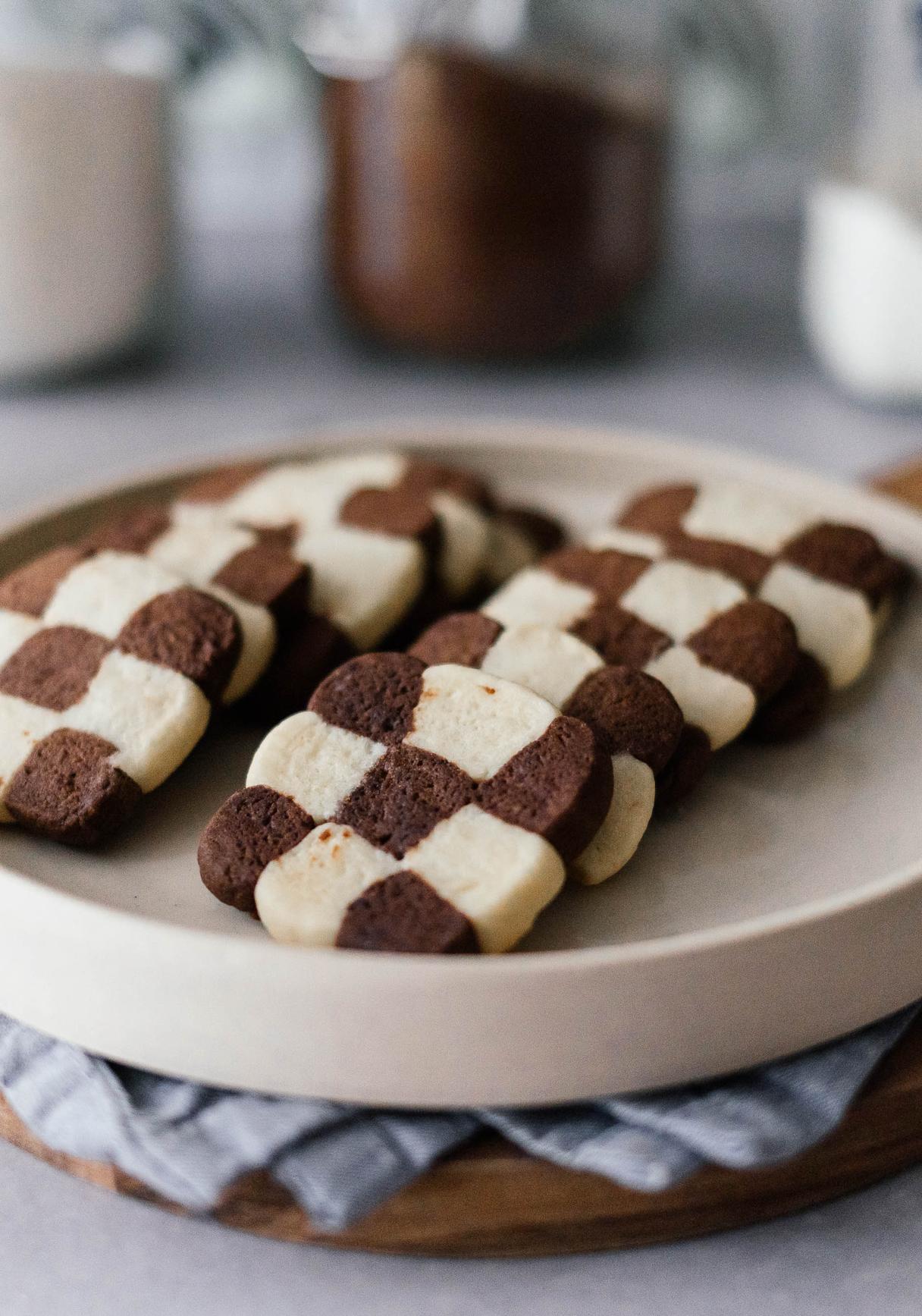 Vegan Black and White Cookies