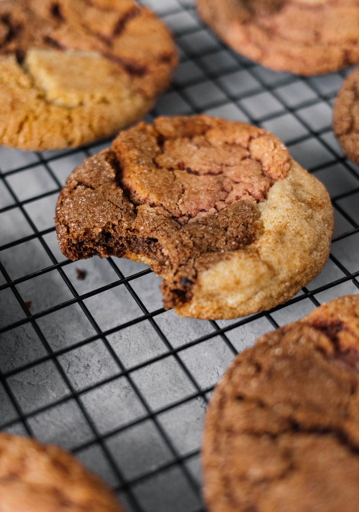 Vegan Neapolitan Cookies