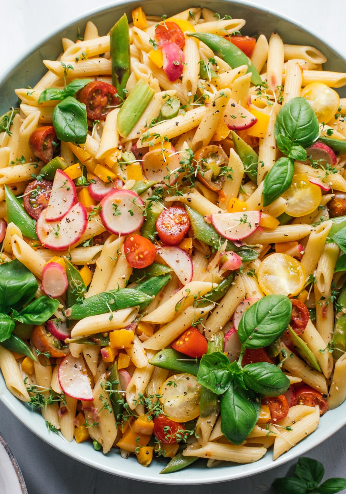 Vegane Pasta Primavera