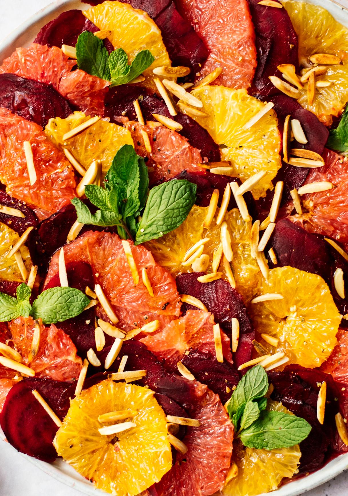 Rote-Beete-Zitrus-Salat