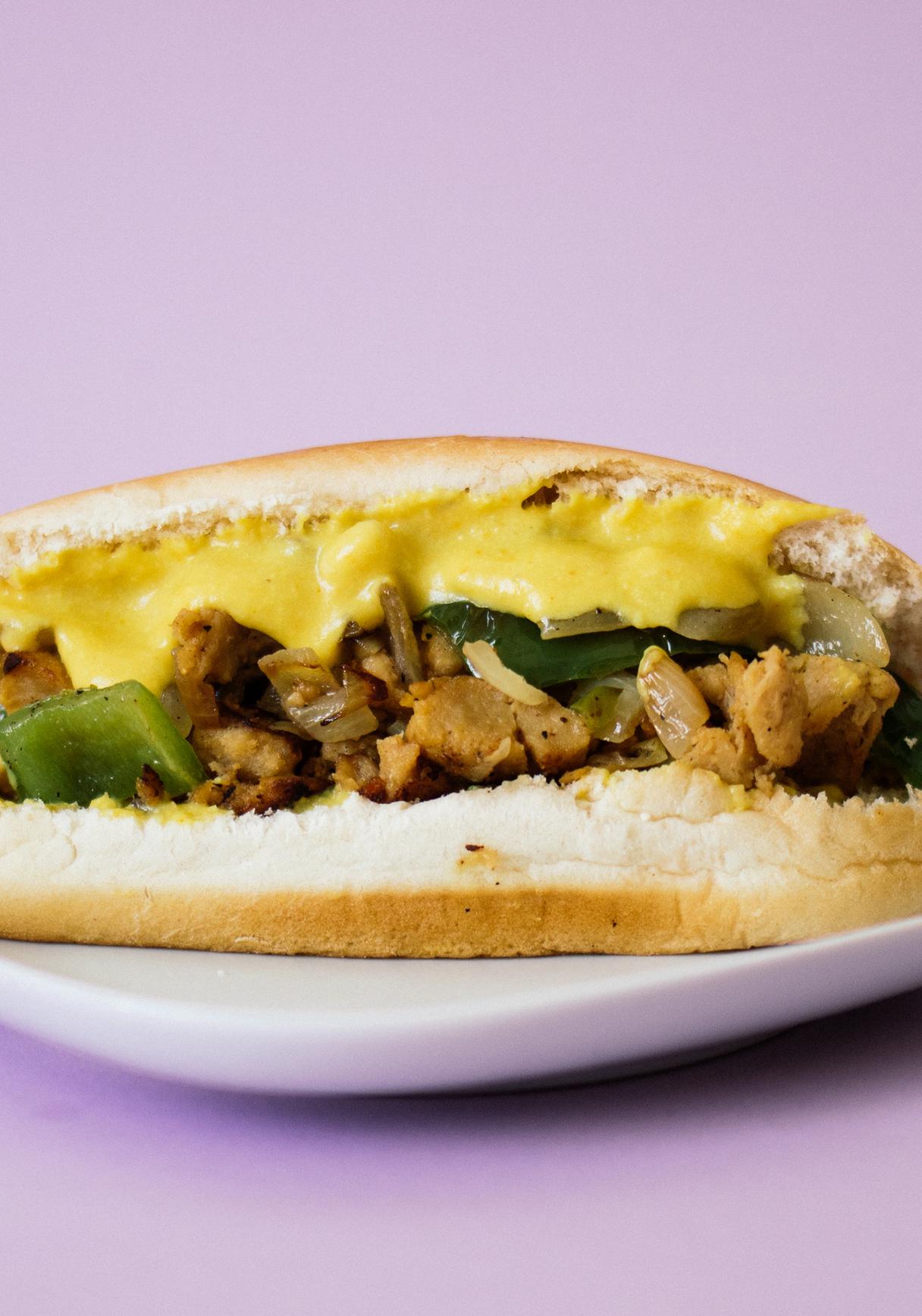 Vegan Cheesesteak Sandwich