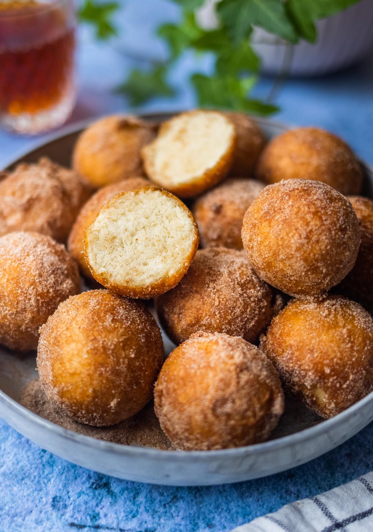 Vegan Curd Doughnuts