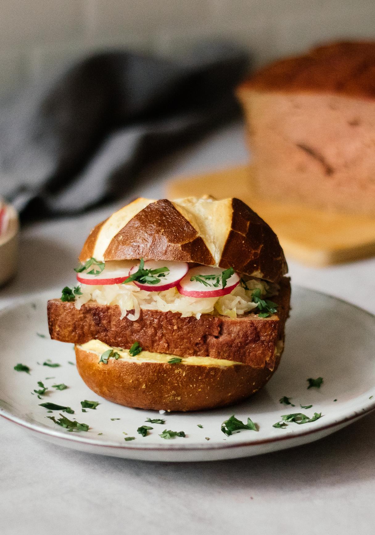 Veganer Leberkäse