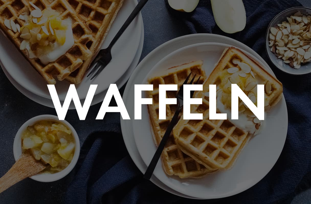 Vegane Rezepte für Waffeln