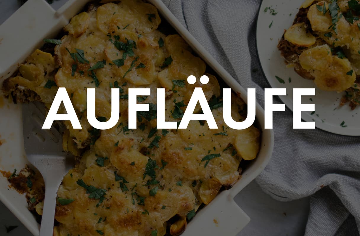 Vegane Aufläufe