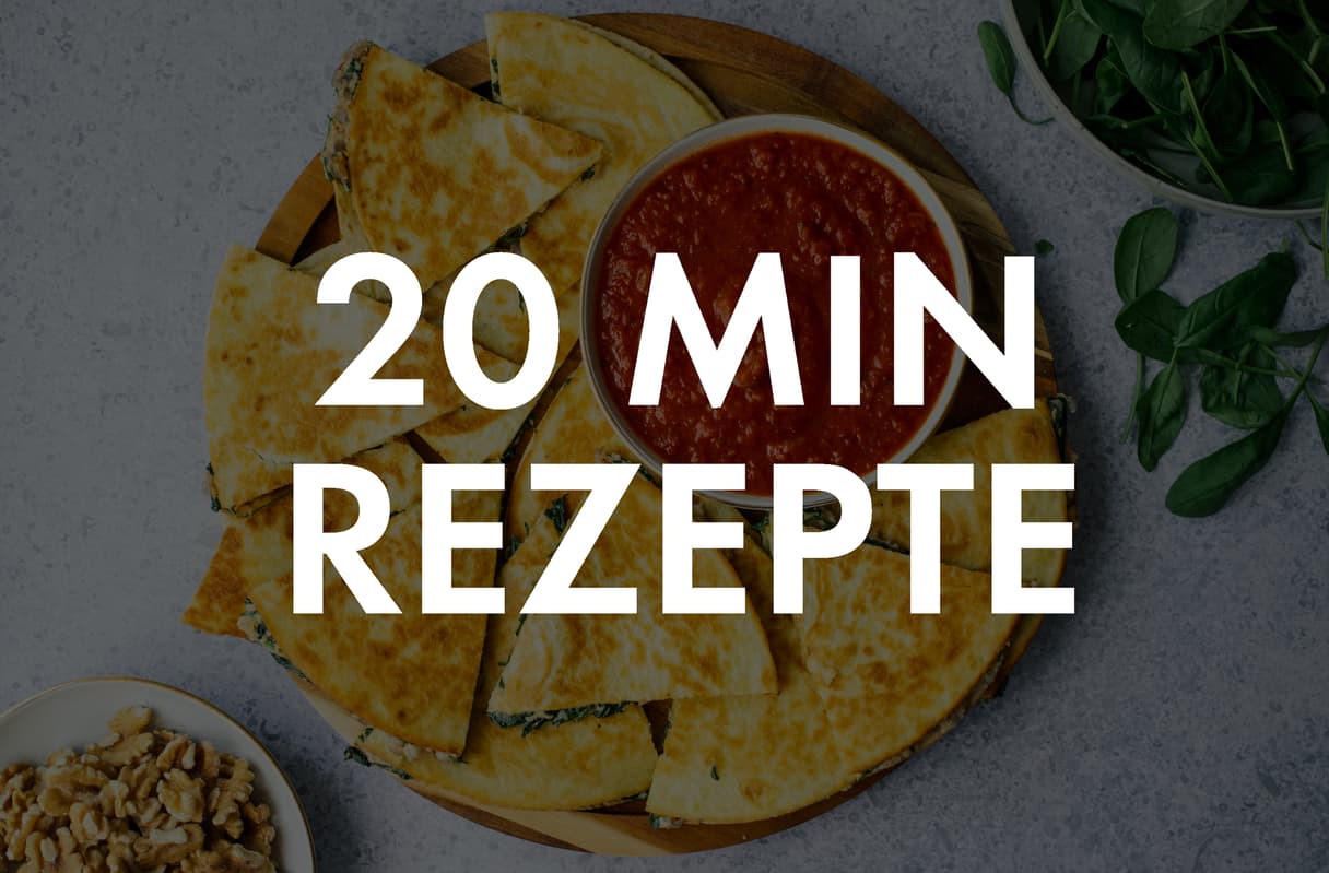 Vegane 20-Minuten-Rezepte