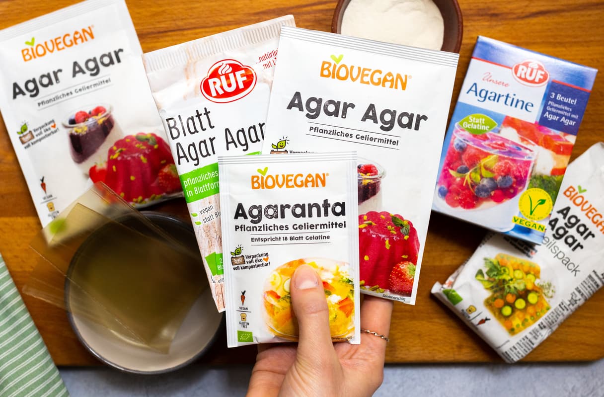 Was ist Agar Agar und wie verwenden wir es? (+ viele vegane Rezepten)