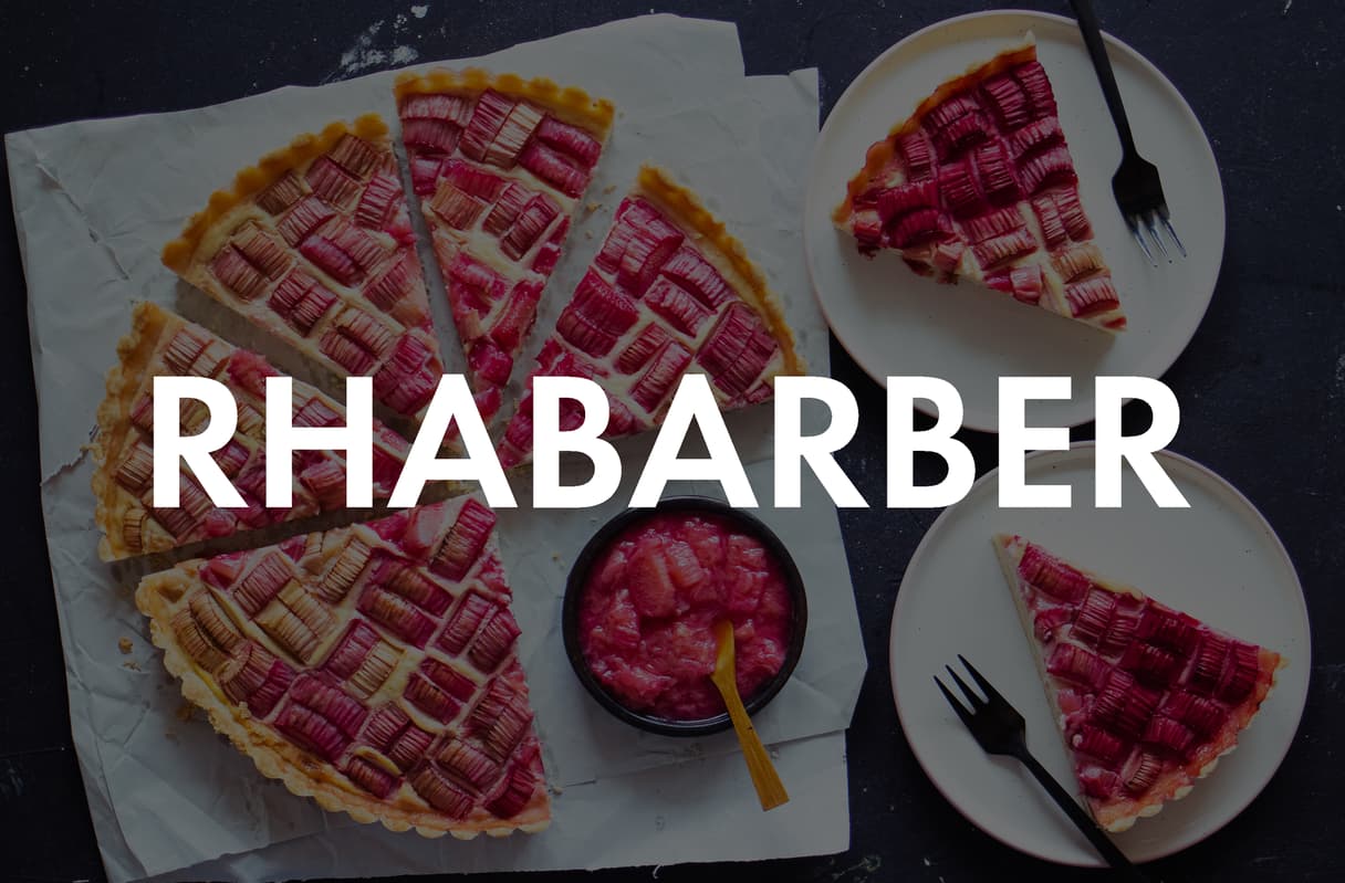 Vegane Rezepte mit Rhabarber