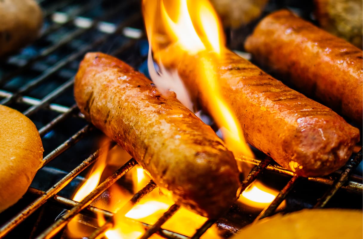 Vegan BBQ Sausages in German Supermarkets