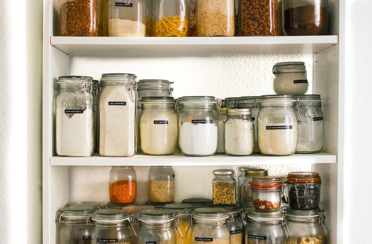 Unsere vegane Vorratskammer