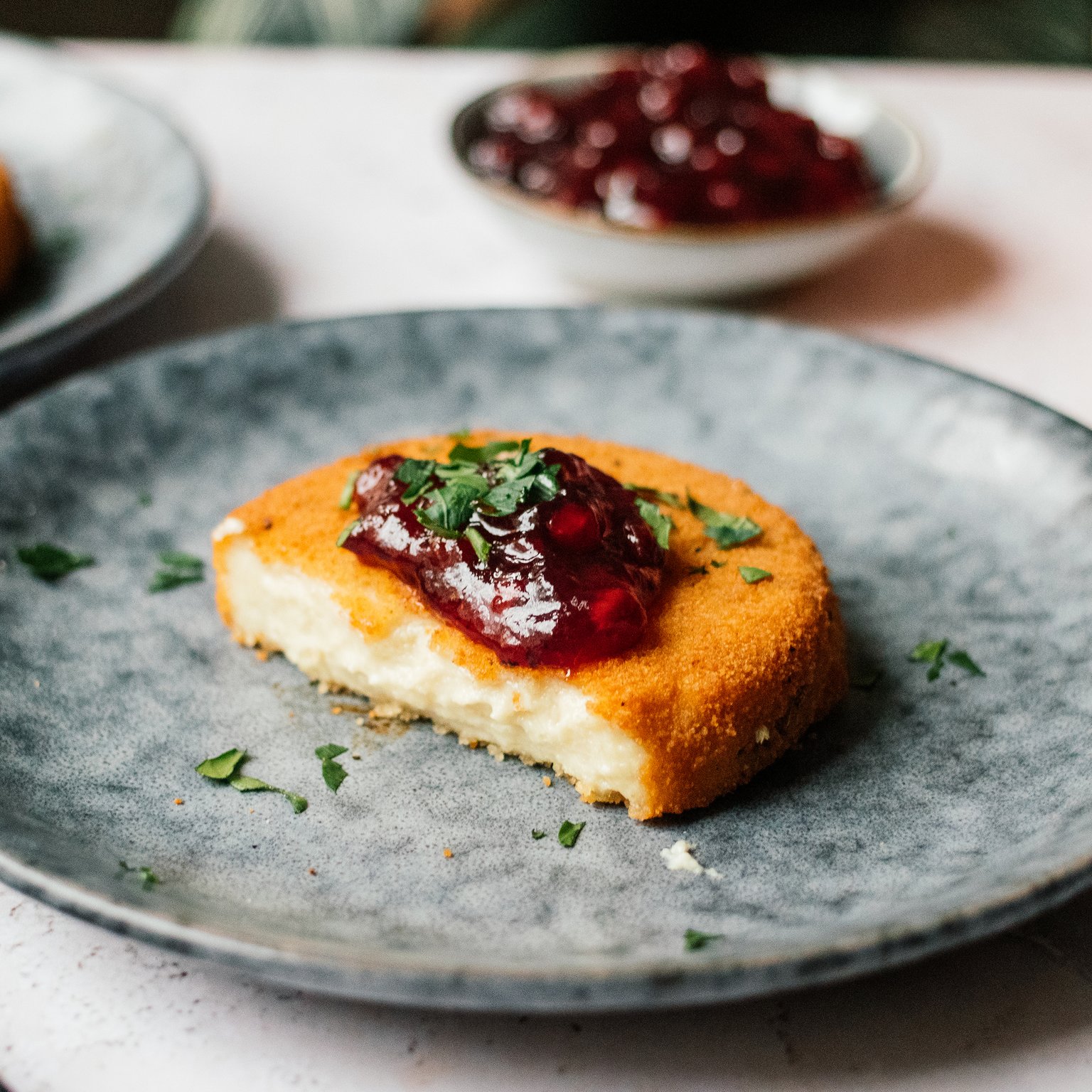 Baked Vegan Camembert