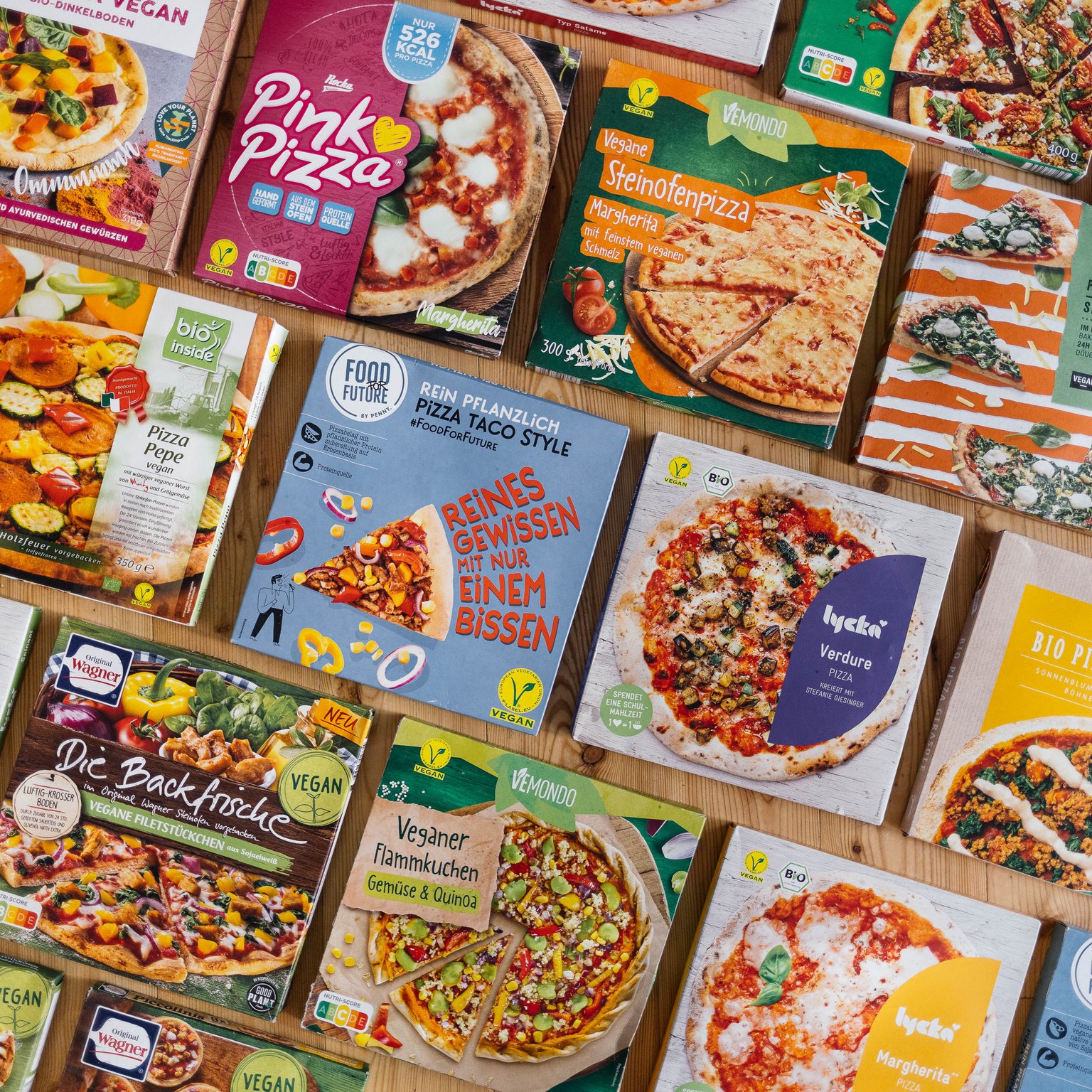 Shopping Guide: Plant-Based Frozen Pizza from German Supermarkets