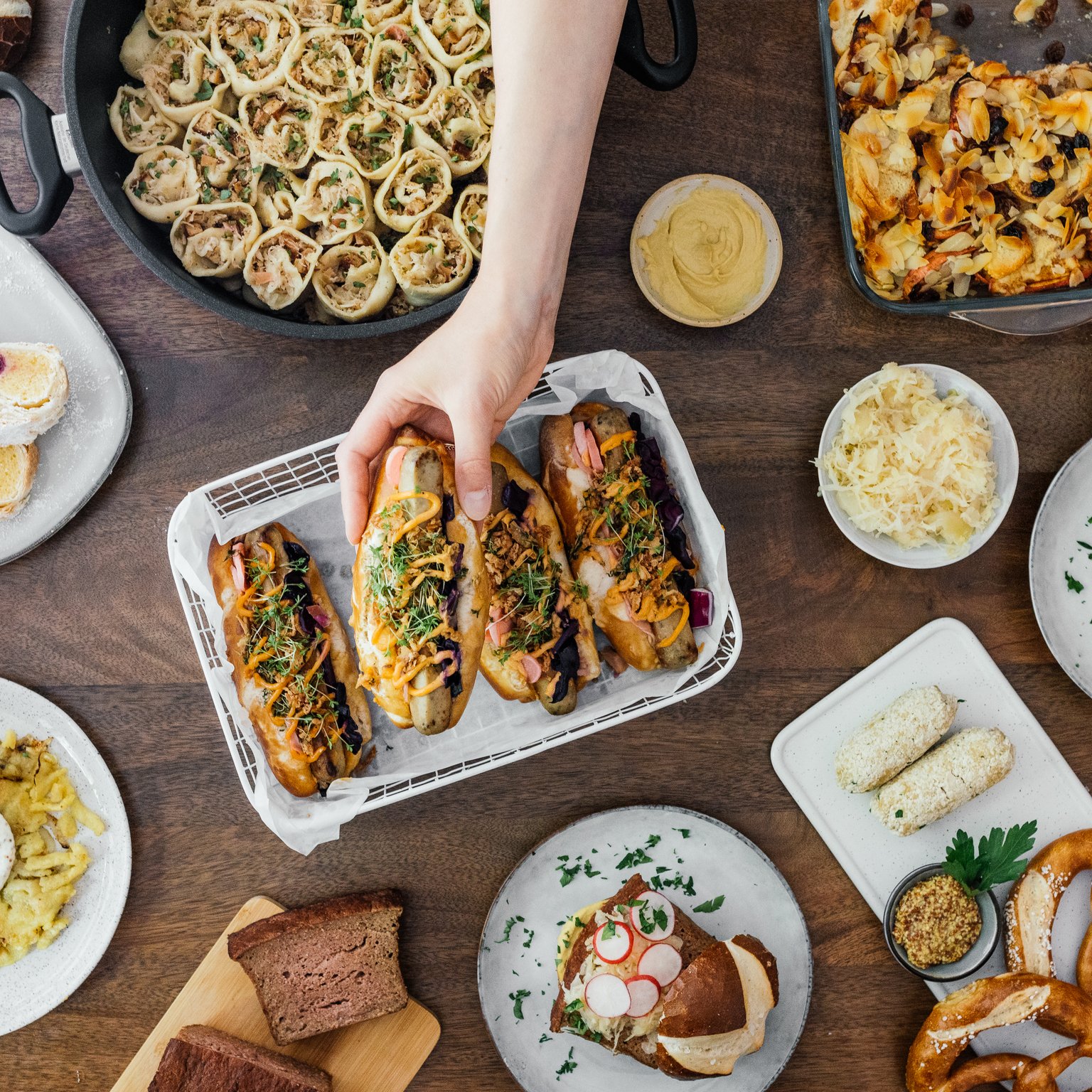 7 vegane Biergarten-Rezepte