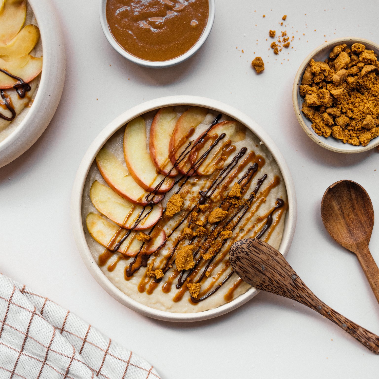 Veganer Biscoff-Grießbrei (mit 5 Zutaten)