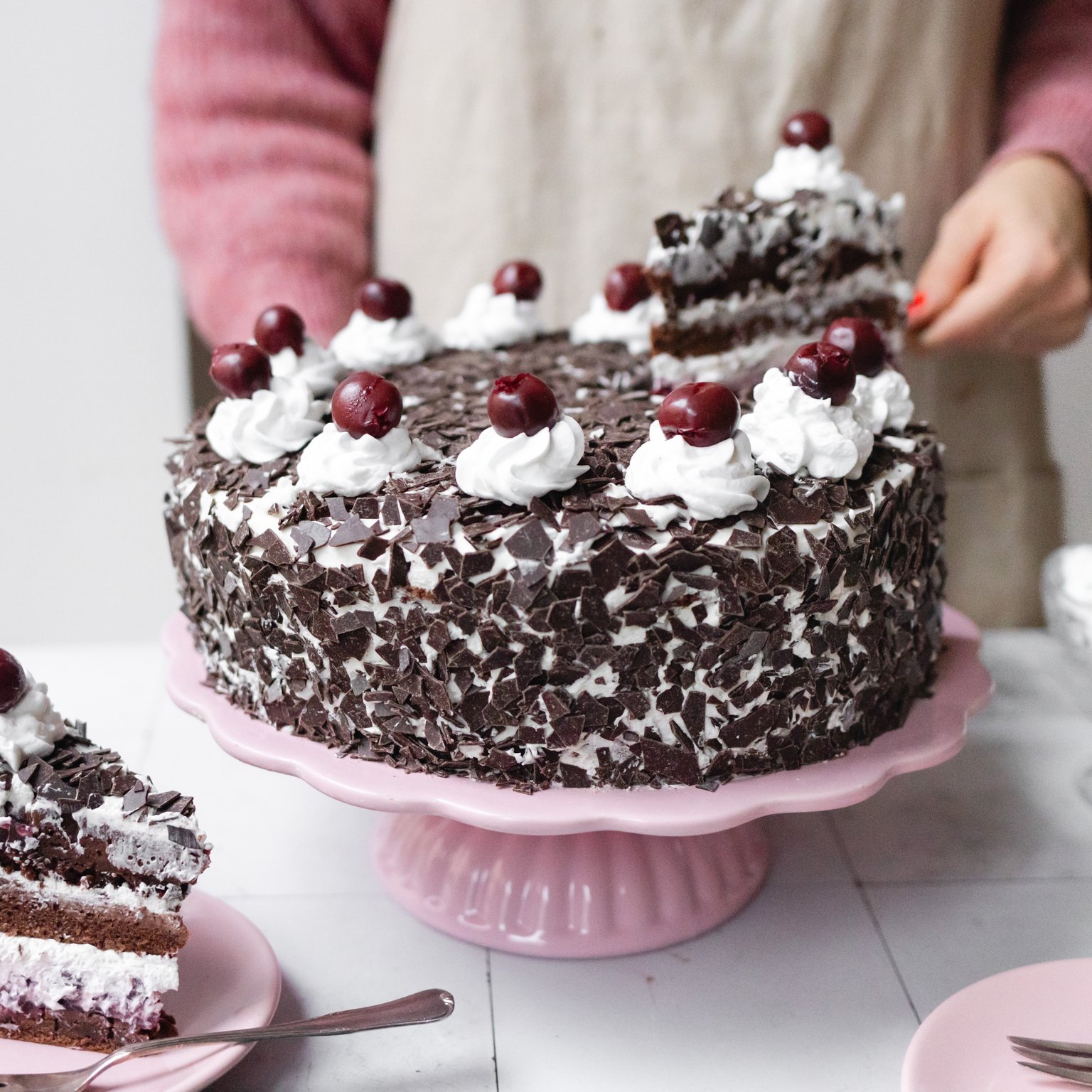 Vegan German Black Forest Cake