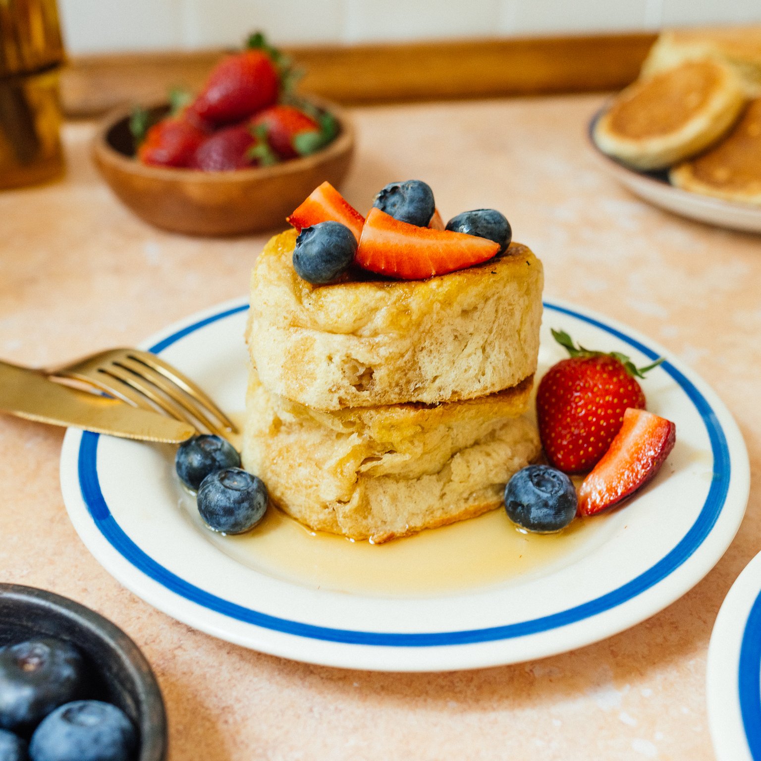 Vegan Soufflé Pancakes