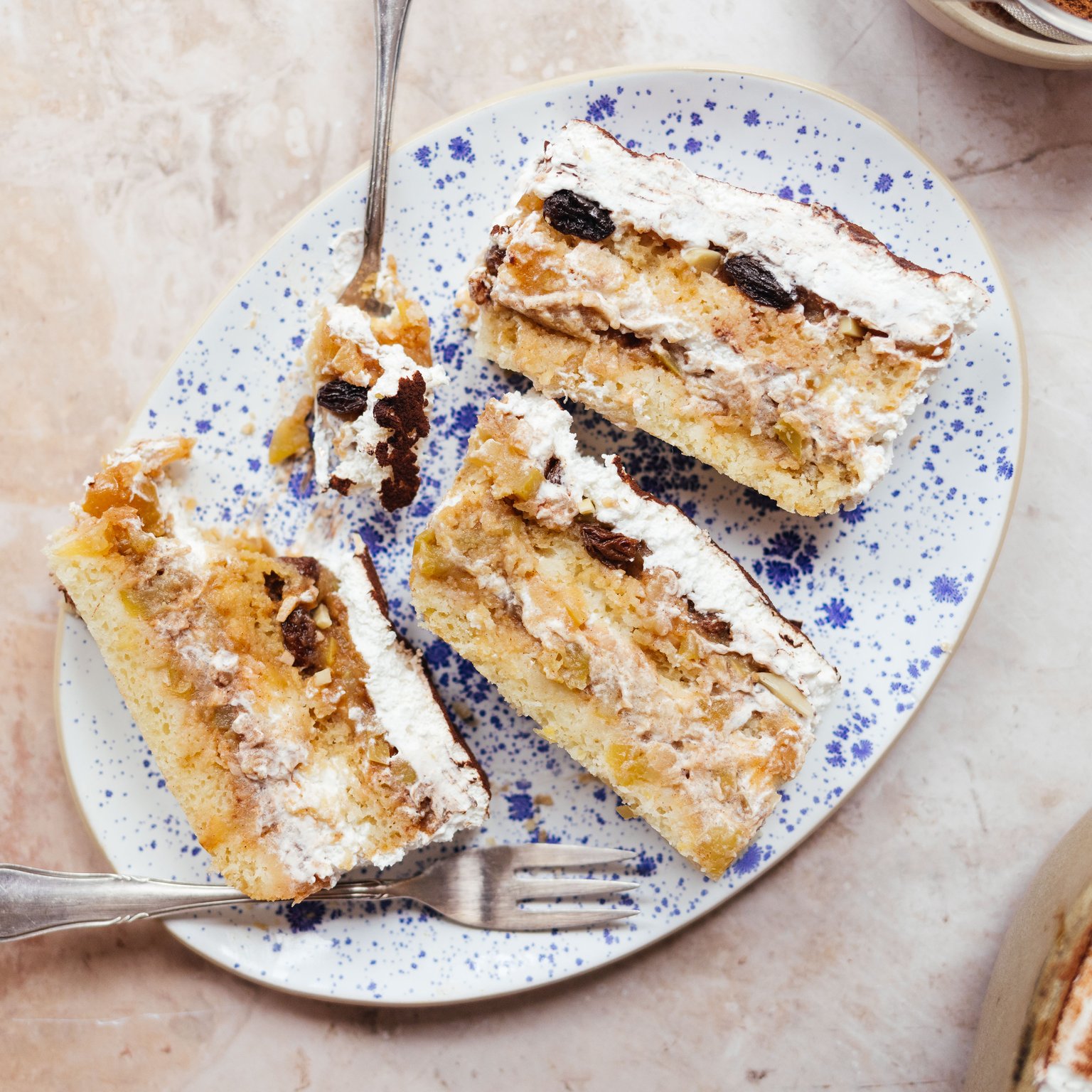 Vegan Baked Apple Tiramisu