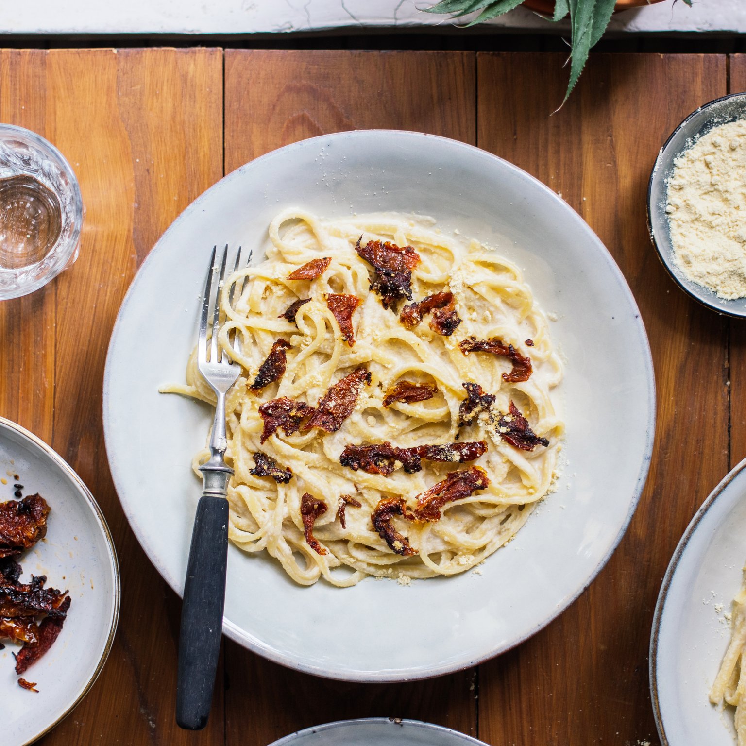 Vegane Spaghetti Carbonara