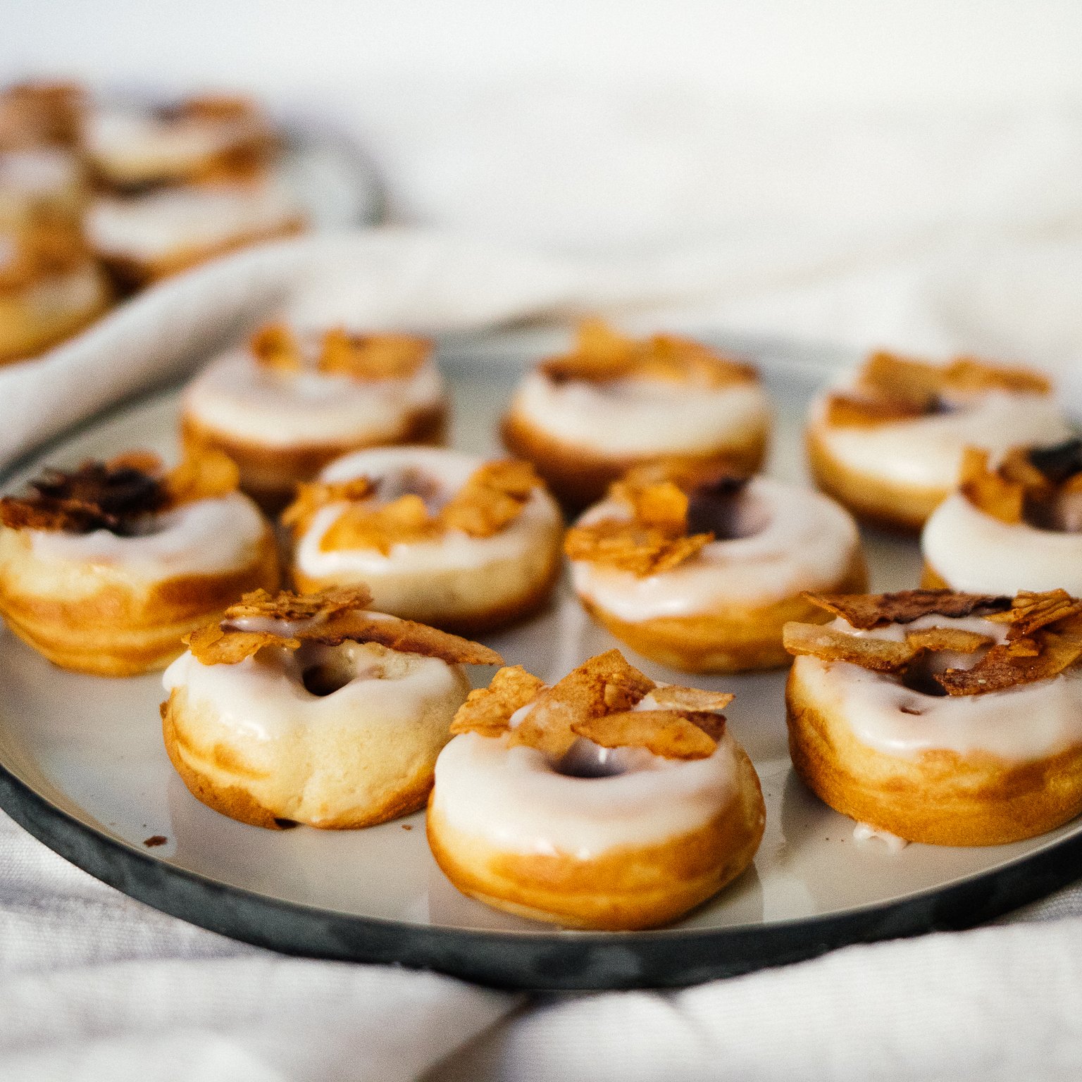 Vegan Bacon Donuts