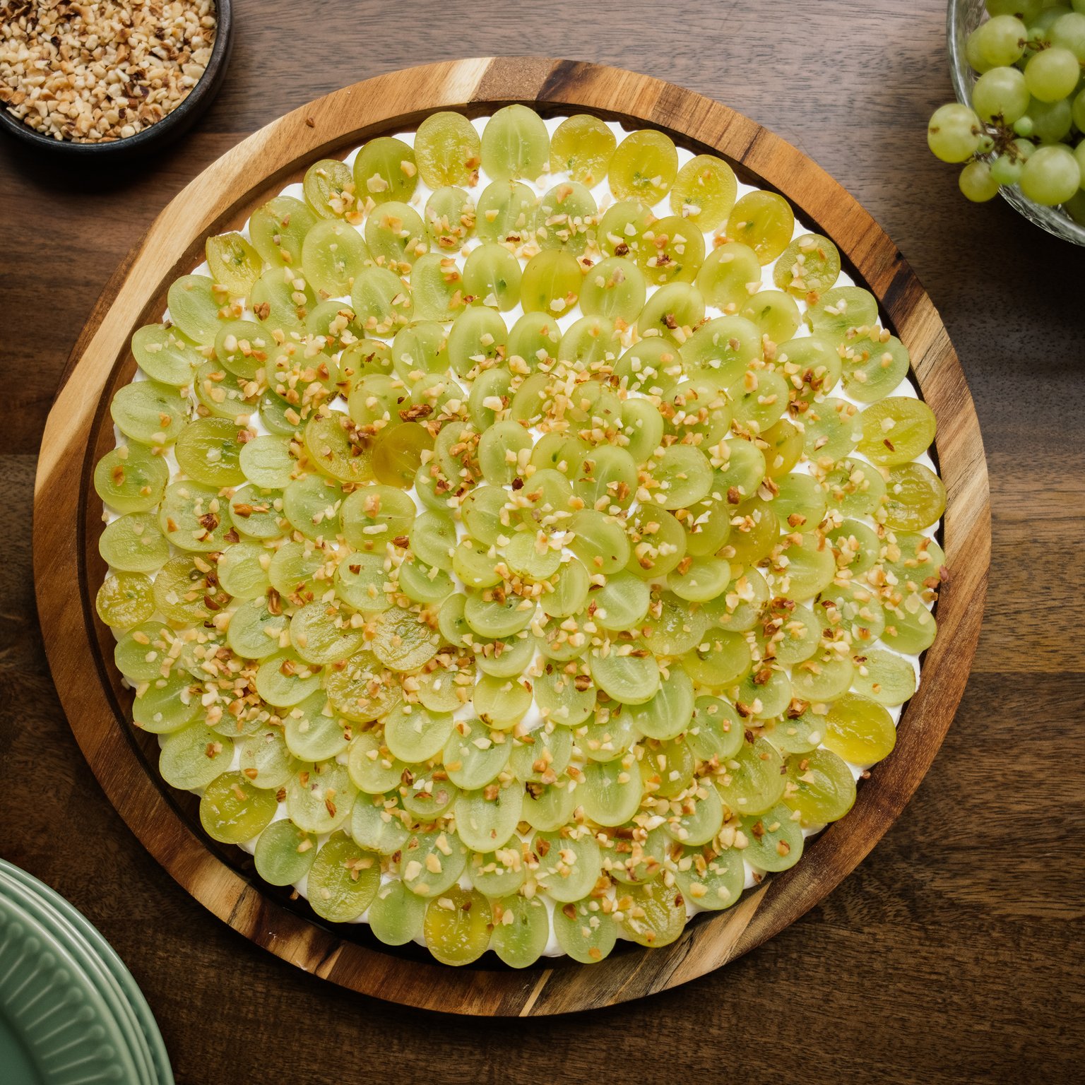 Simple vegane Trauben-Joghurt-Torte