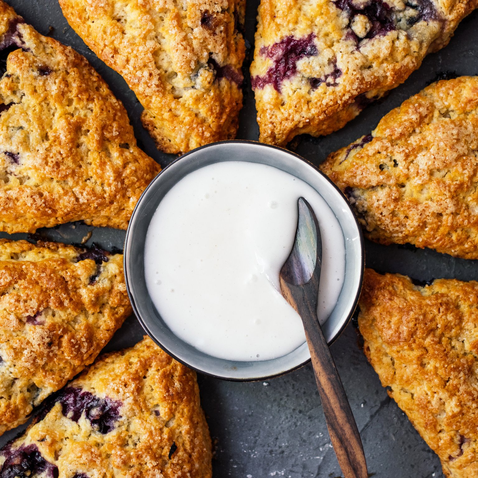 Vegan Blueberry Scones