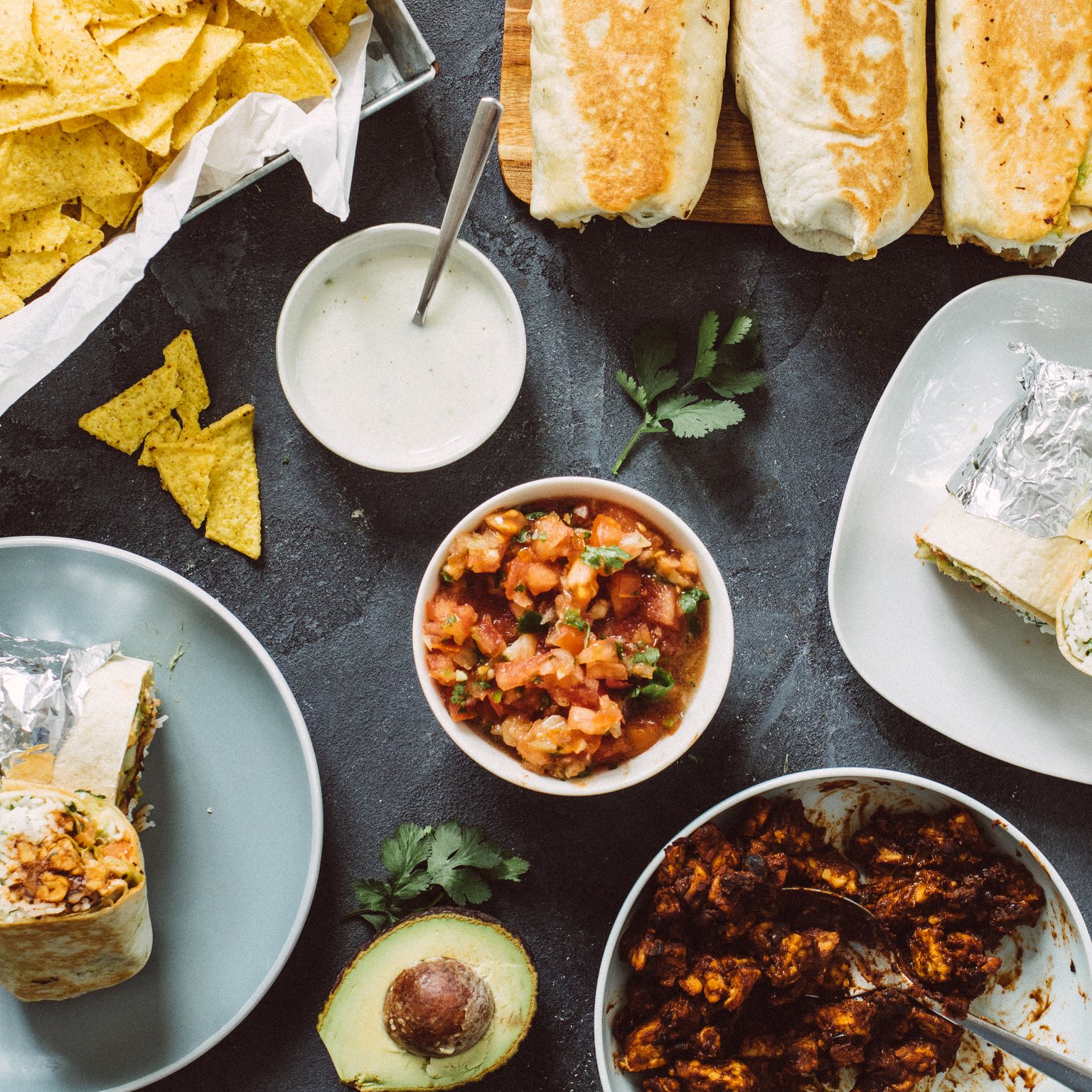 Vegan Burrito Party