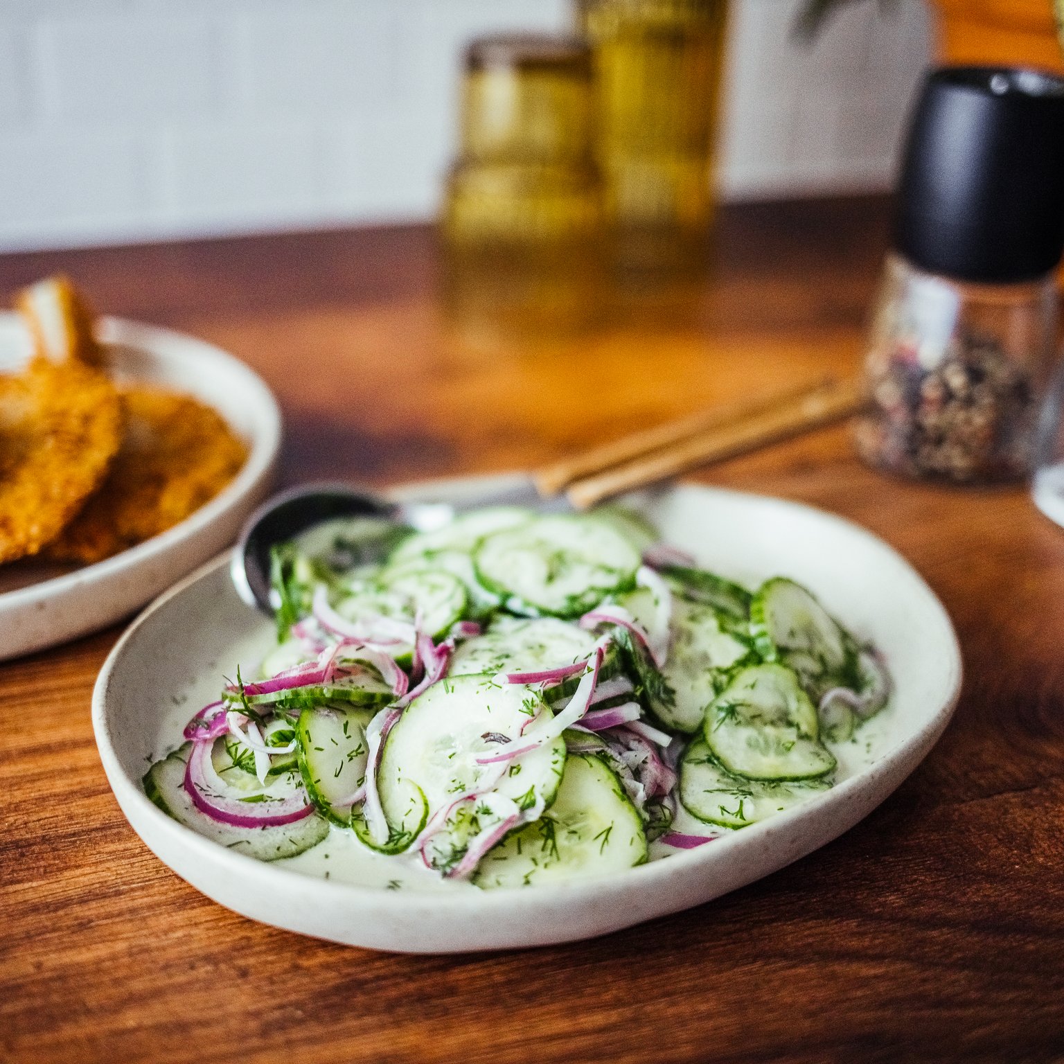 Vegan Cucumber Salad