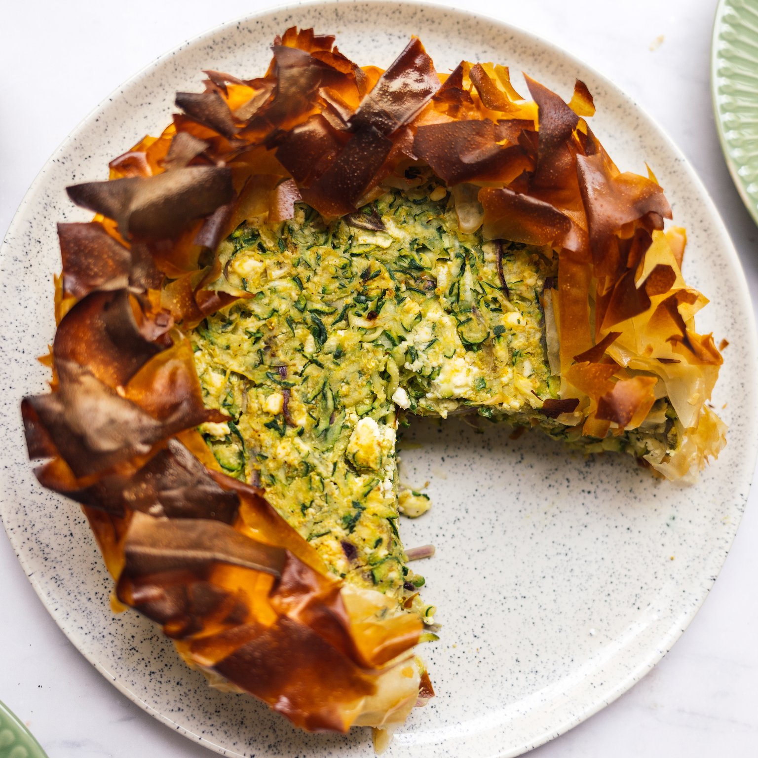 5-Ingredient Vegan Phyllo Pie