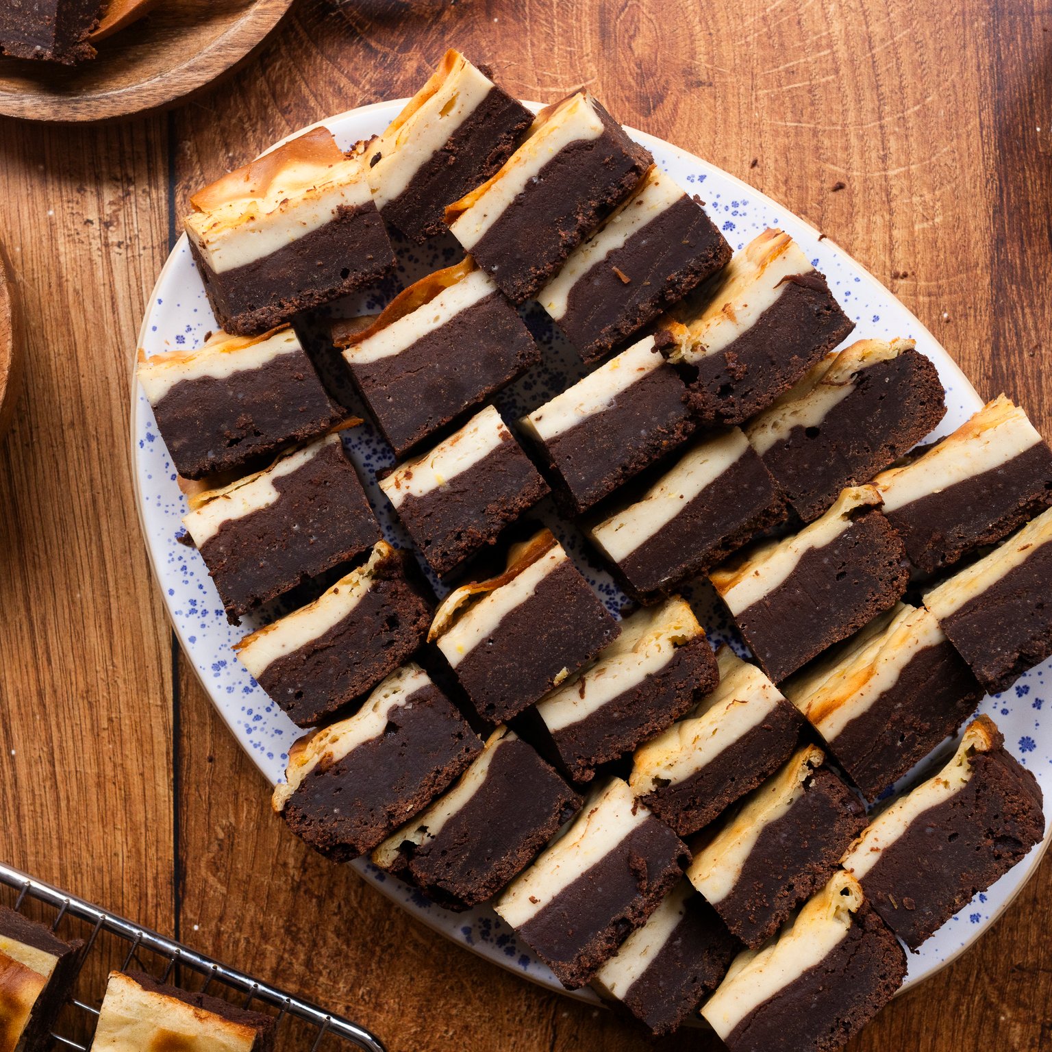 Vegan Cheesecake Brownies