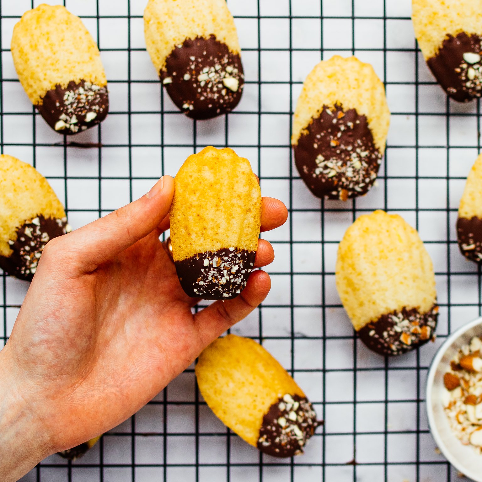 Vegane Madeleines