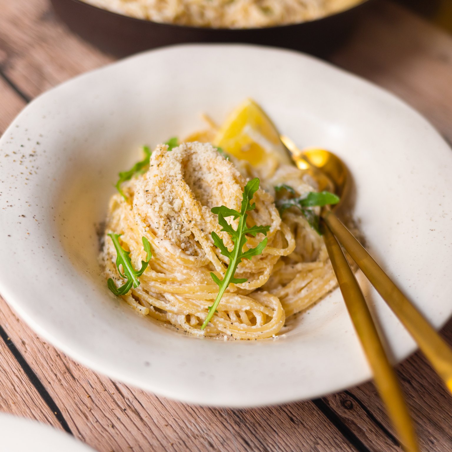 Vegan Pasta Cacio e Pepe