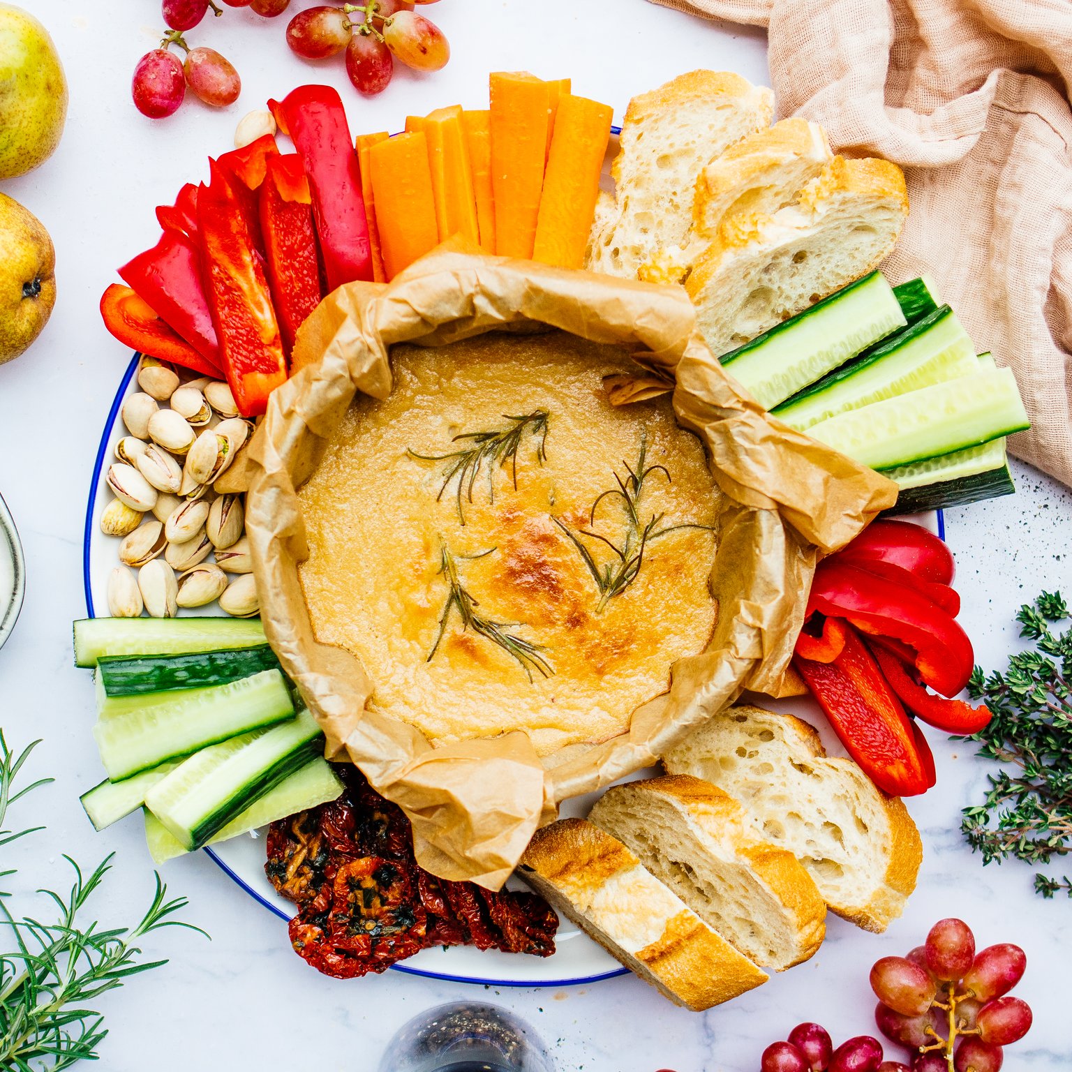 Vegan Baked Cheese