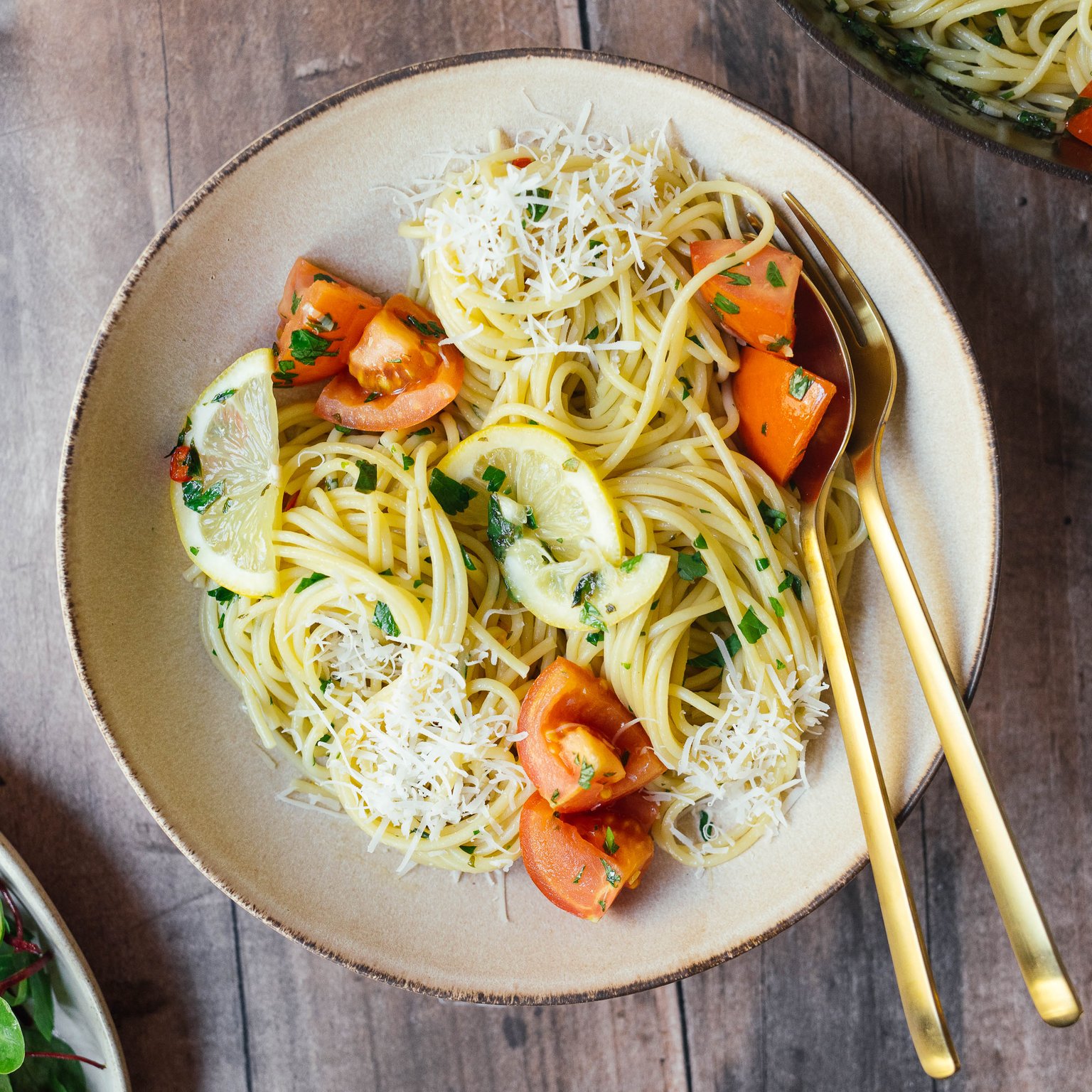 Einfache Spaghetti Aglio e Olio