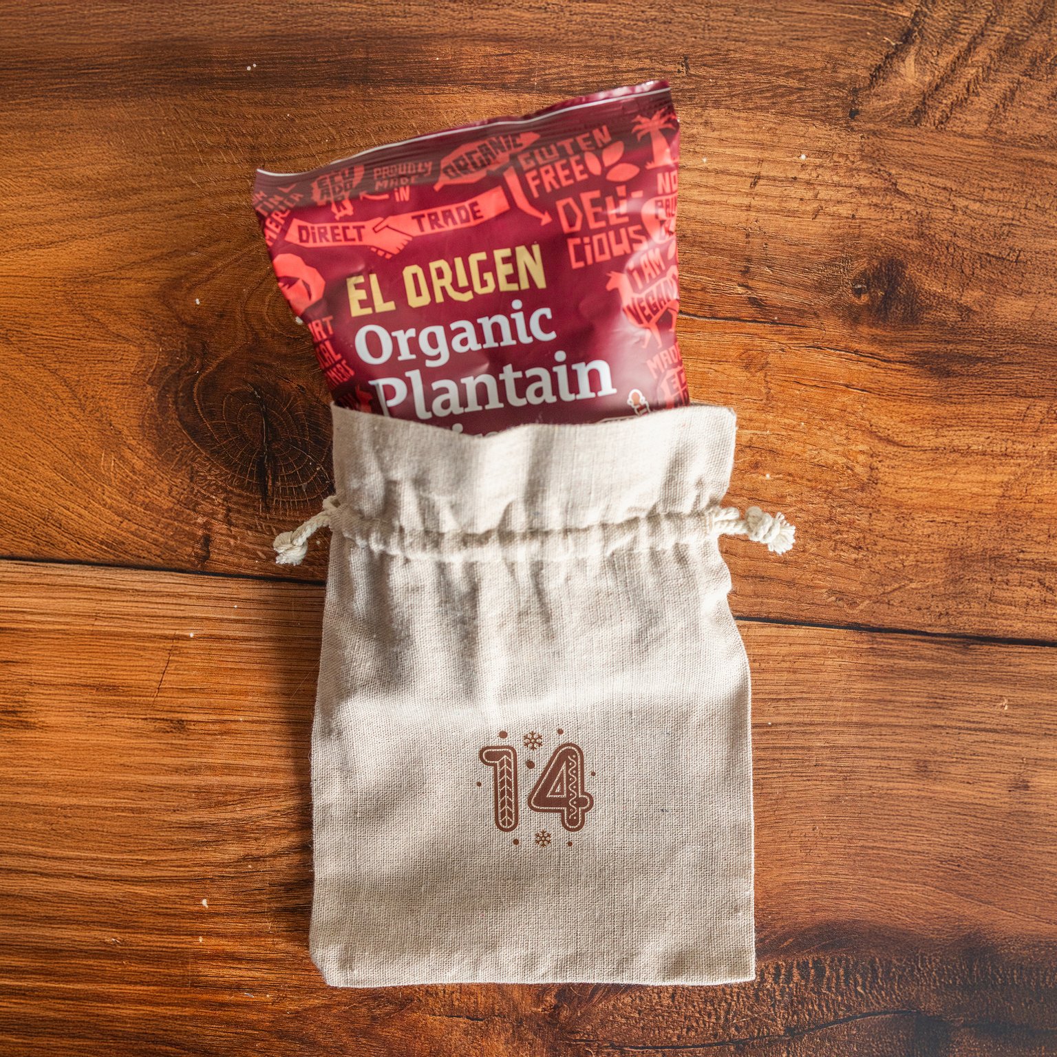 Türchen 14: Bio Kochbananen-Chips von el origen