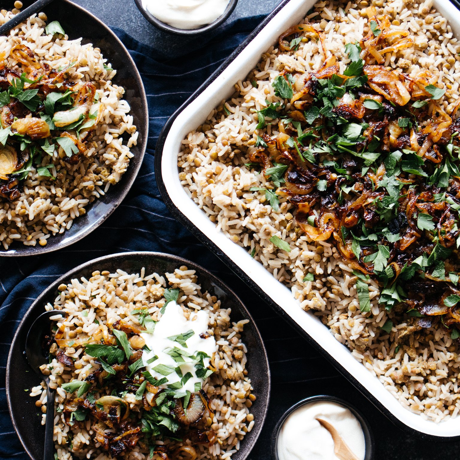 Vegan 5-Ingredient Mujadarra